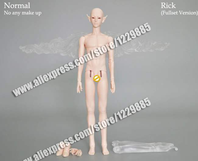 HeHeBJD Рик- Bramble Sprite 1/6 модель игрушки из смолы