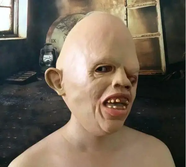 Страшно Одноглазый монстр вечерние маска Страшные маски взрослых полный уход за