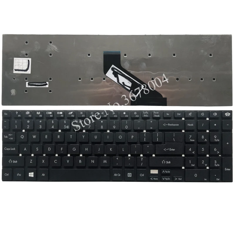 Новая английская клавиатура для шлюза NV52L NV56R NV75S NV55 NV55S NV57H NV56 NV57 NV77 NV77H US