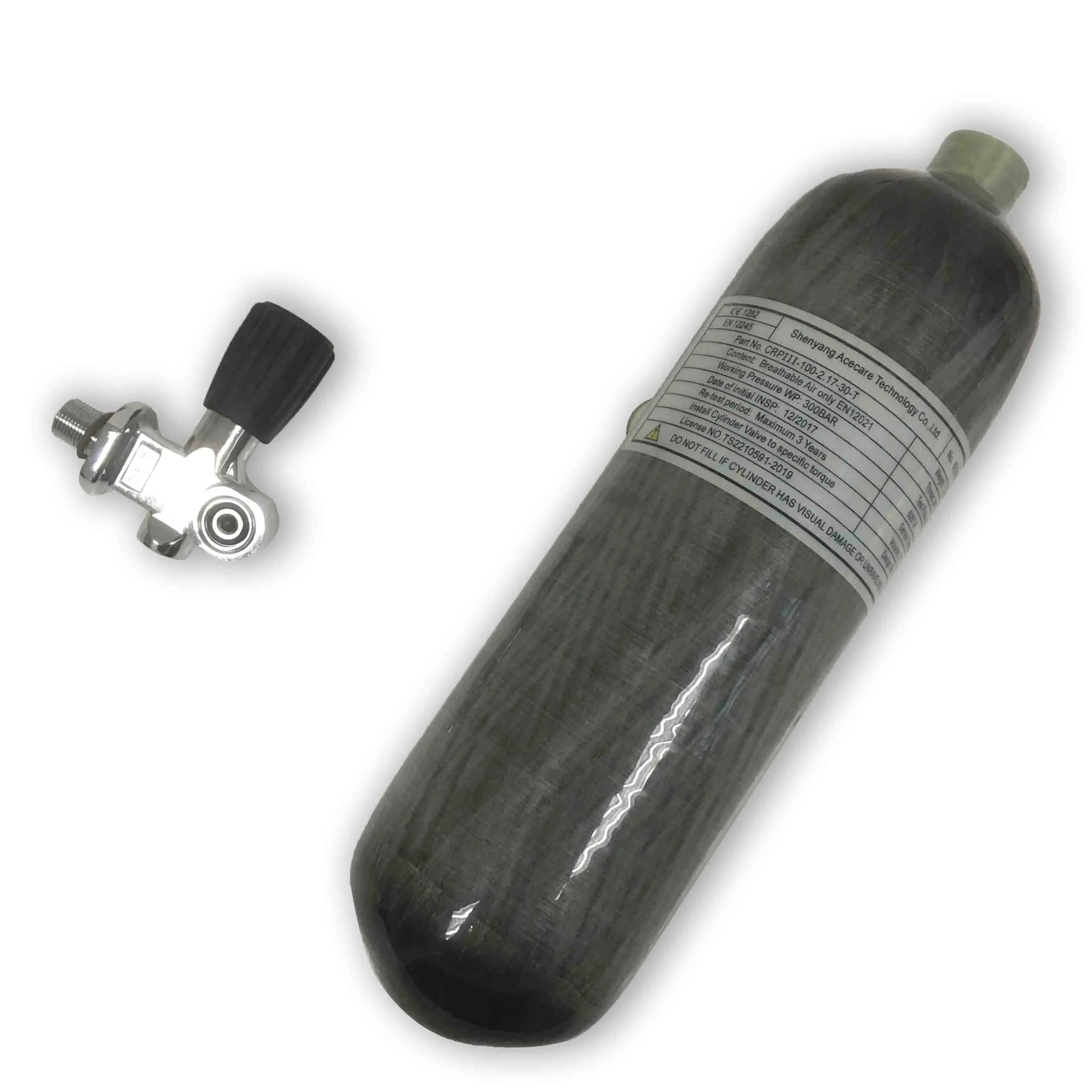 Ac1217101 Пейнтбол Кондор пневматическая винтовка Co2 бак 2.17L цилиндр Pcp Ce 4500Psi