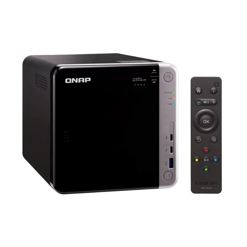 Nas QNAP 4-bay nas-сервер nfs облачное хранилище для сети память 8 ГБ NAS Thunderbolt 3 + 10GbE |