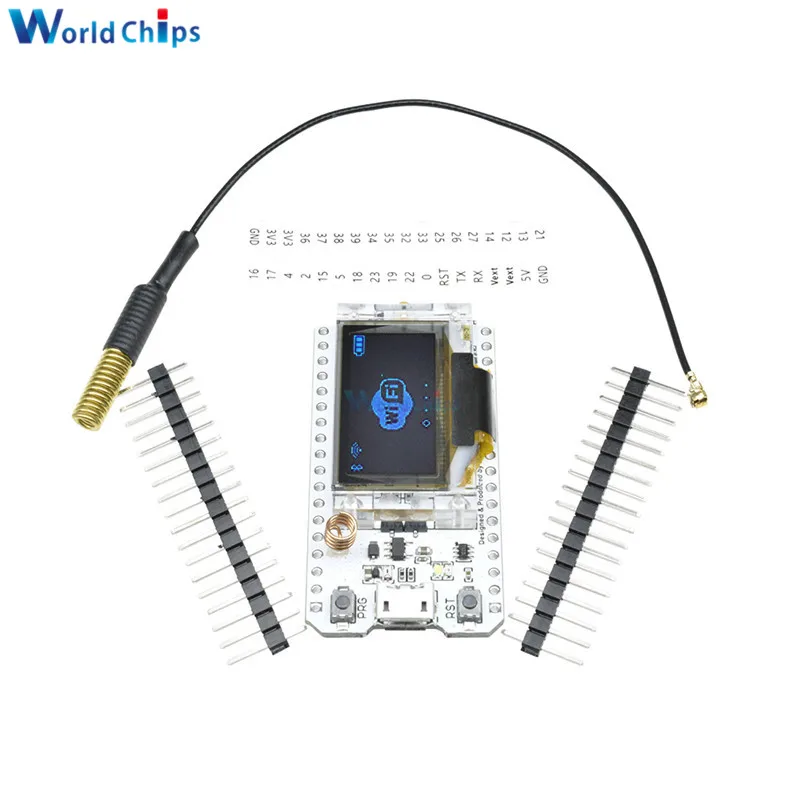 SX1278 LoRa ESP32 0 96 дюймов синий oled дисплей Bluetooth WIFI Lora комплект 32 модуля интернет