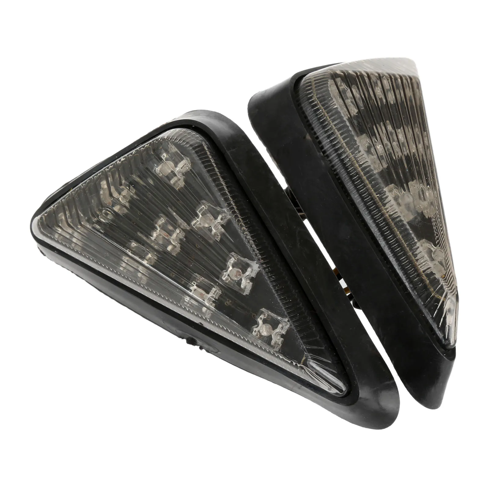 1 пара мигает мотоцикл светодиодный указатели поворота лампа с желтым светом