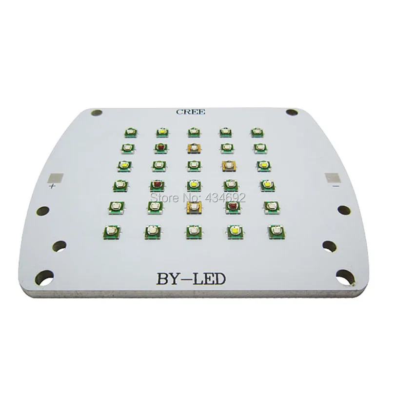 100 Вт Cree XPE XP E + полу светодиодный s УФ DIY лампа светильник 10000K 420NM 450NM 620NM для