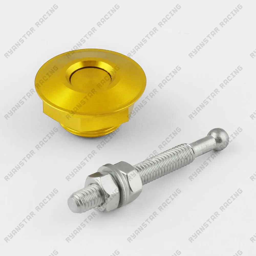 Универсальная алюминиевая кнопочная заготовка колпачок шкворень клип комплект