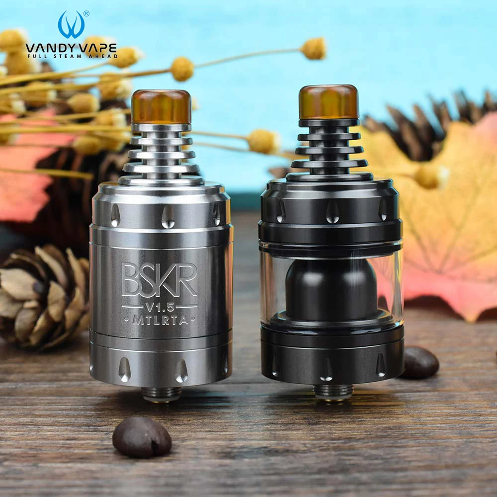 Оригинальный vandy VAPE Berserker V1.5 MTL емкость RTA атомайзера с нунчаки мод