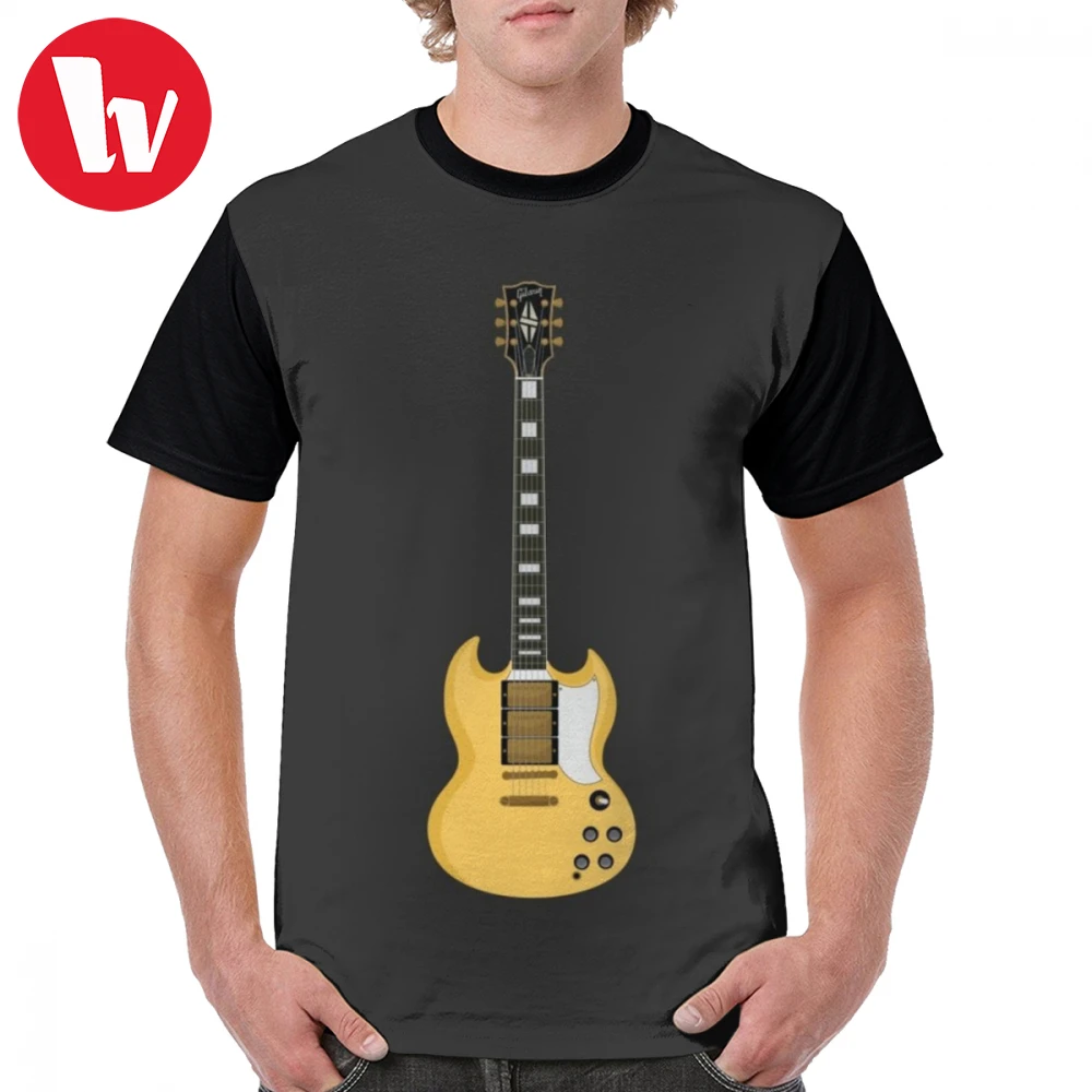 Slash футболка гитара больших размеров Мужская Графический Футболка 100 полиэстер