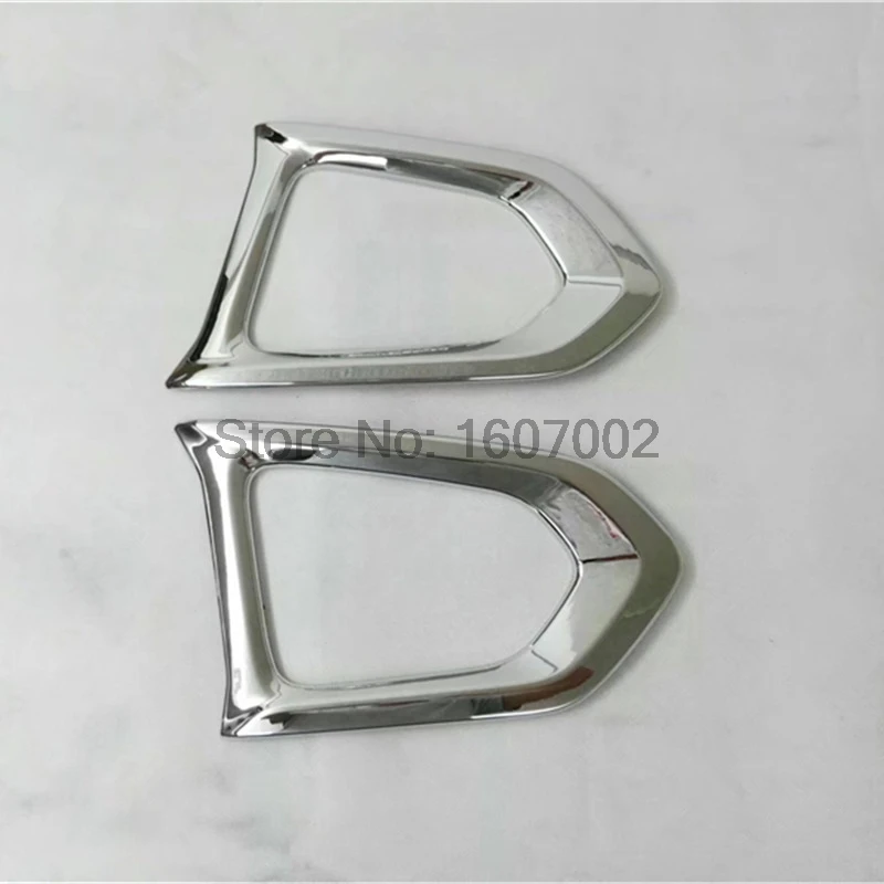 2 шт. хромированные Противотуманные фары из АБС-пластика