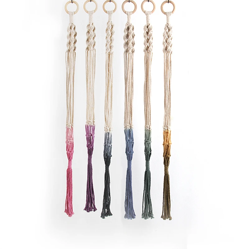 1 шт. веревка держатель для цветочных Горшков|Гобелен| |