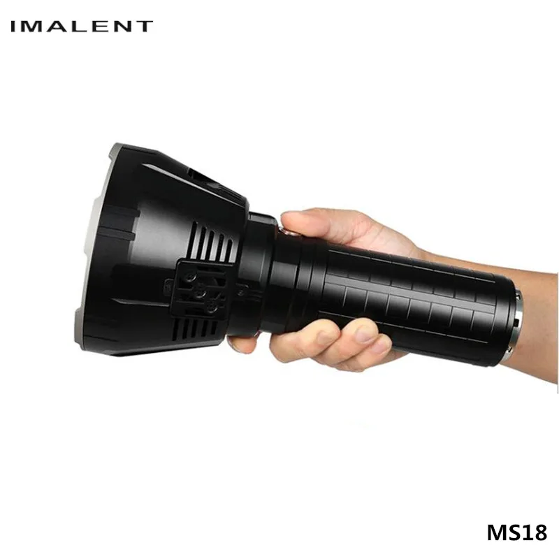 Imalent MS18 зарядка oled дисплей поиск рекия фонарик 21700 восемь выход Cree XHP70 1350 м шок