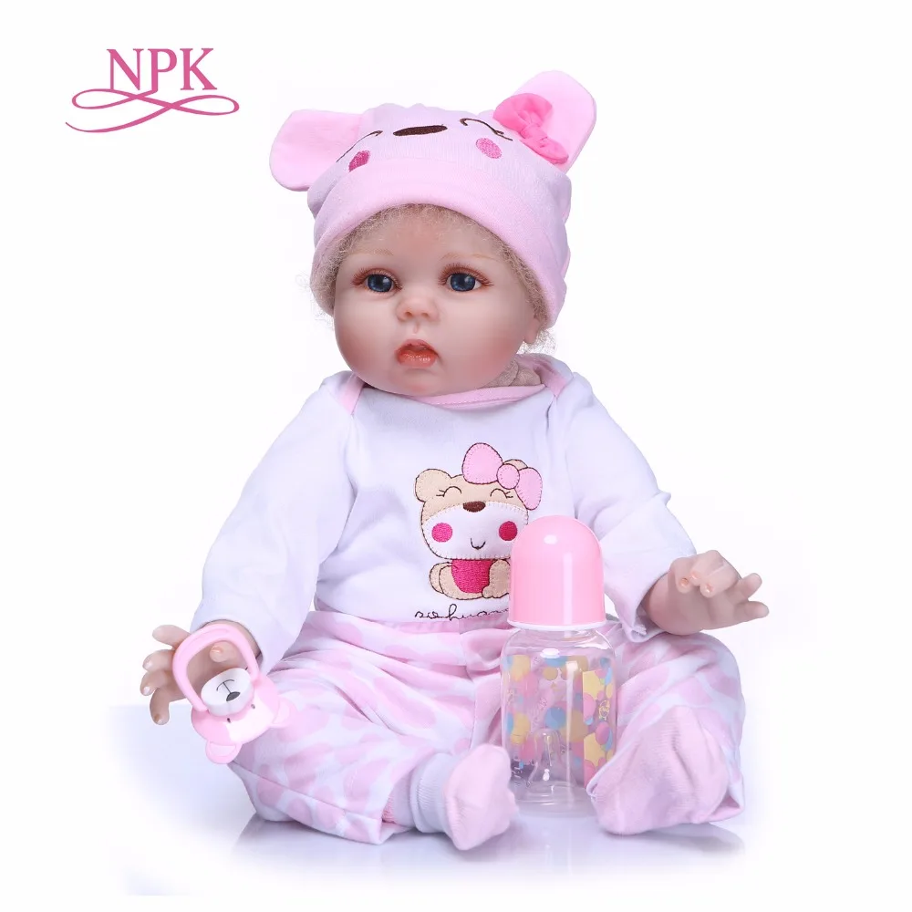 NPK новый продукт Моделирование ребенка быть Reborn кукла полное Силиконовое боди