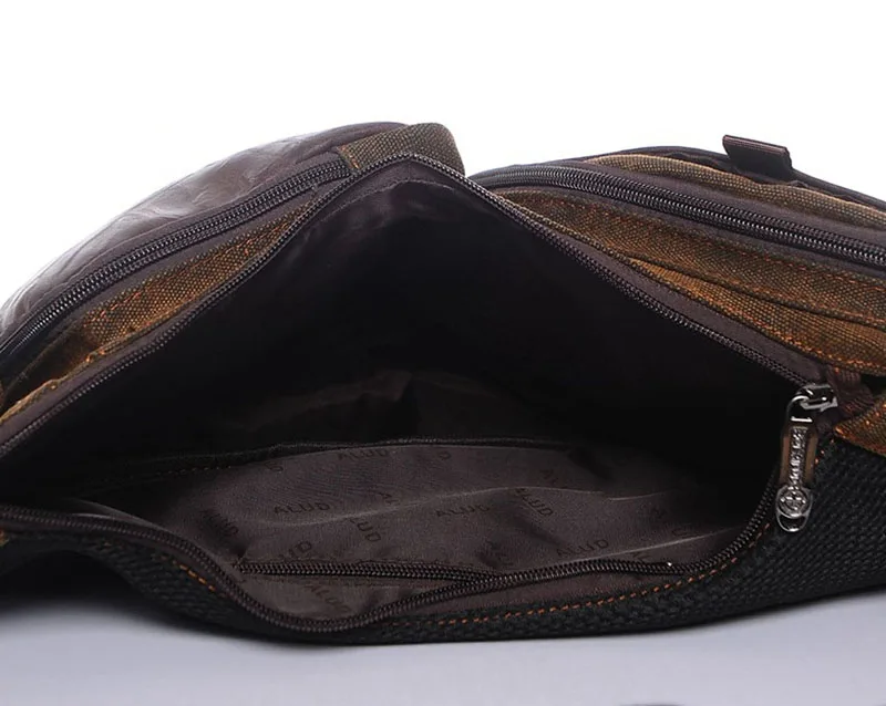 Новый Для мужчин холст Messenger Сумка один Back pack Half Moon путешествия нападение Креста