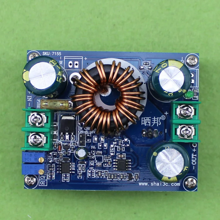 

5pcs/lot 600W DC-DC boost module solar laptop power 10-60V 12-80V high power