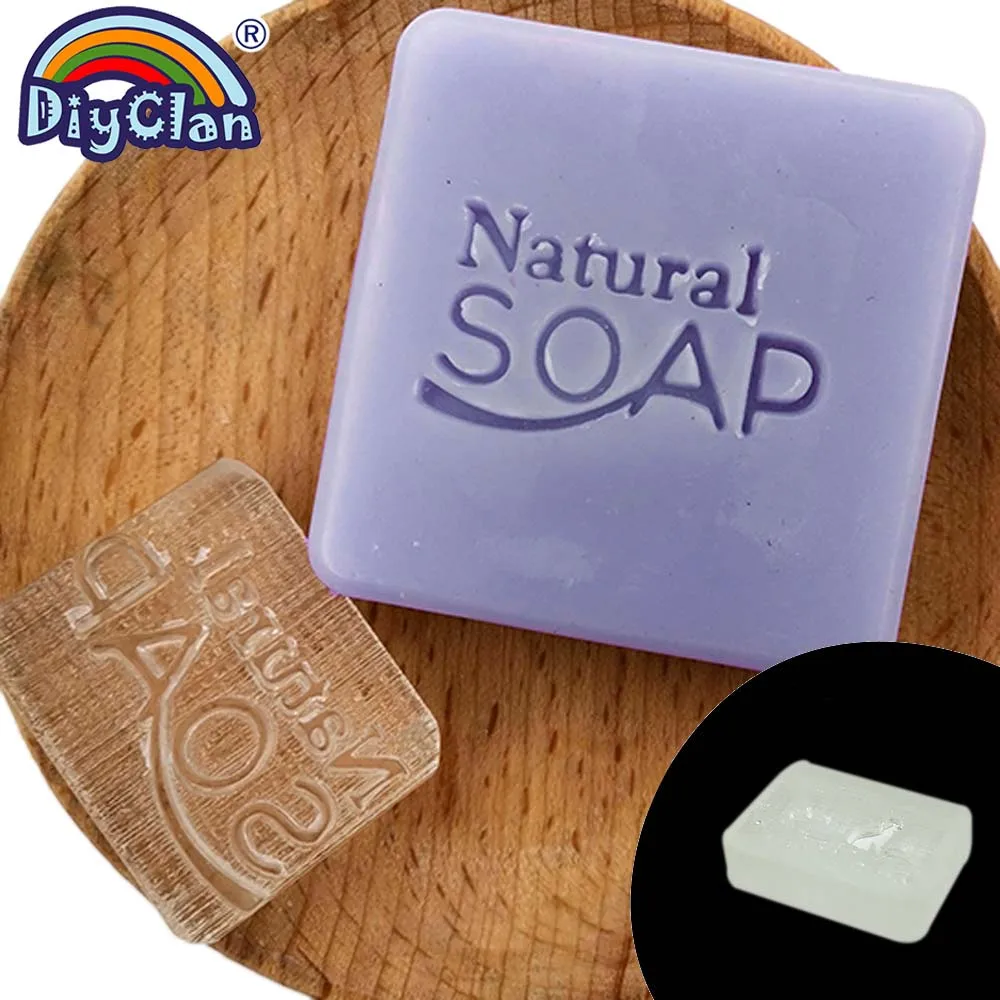 Натуральное мыло ручная печать из смолы прозрачное сделай сам натуральное