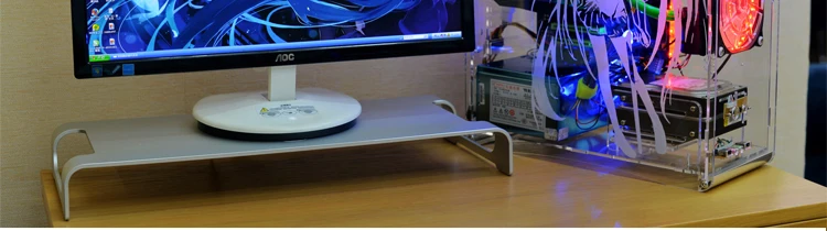 QDIY PC-A006S ATX прозрачный чехол для компьютера PC чехол с водяным охлаждением игровой плеер акриловый чехол для компьютера