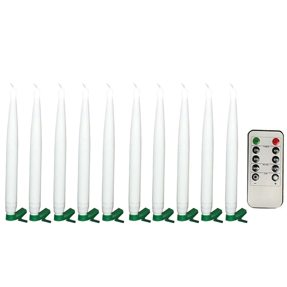 Зажим цилиндрический Беспламенное украшение свадебный дом длинная жердь