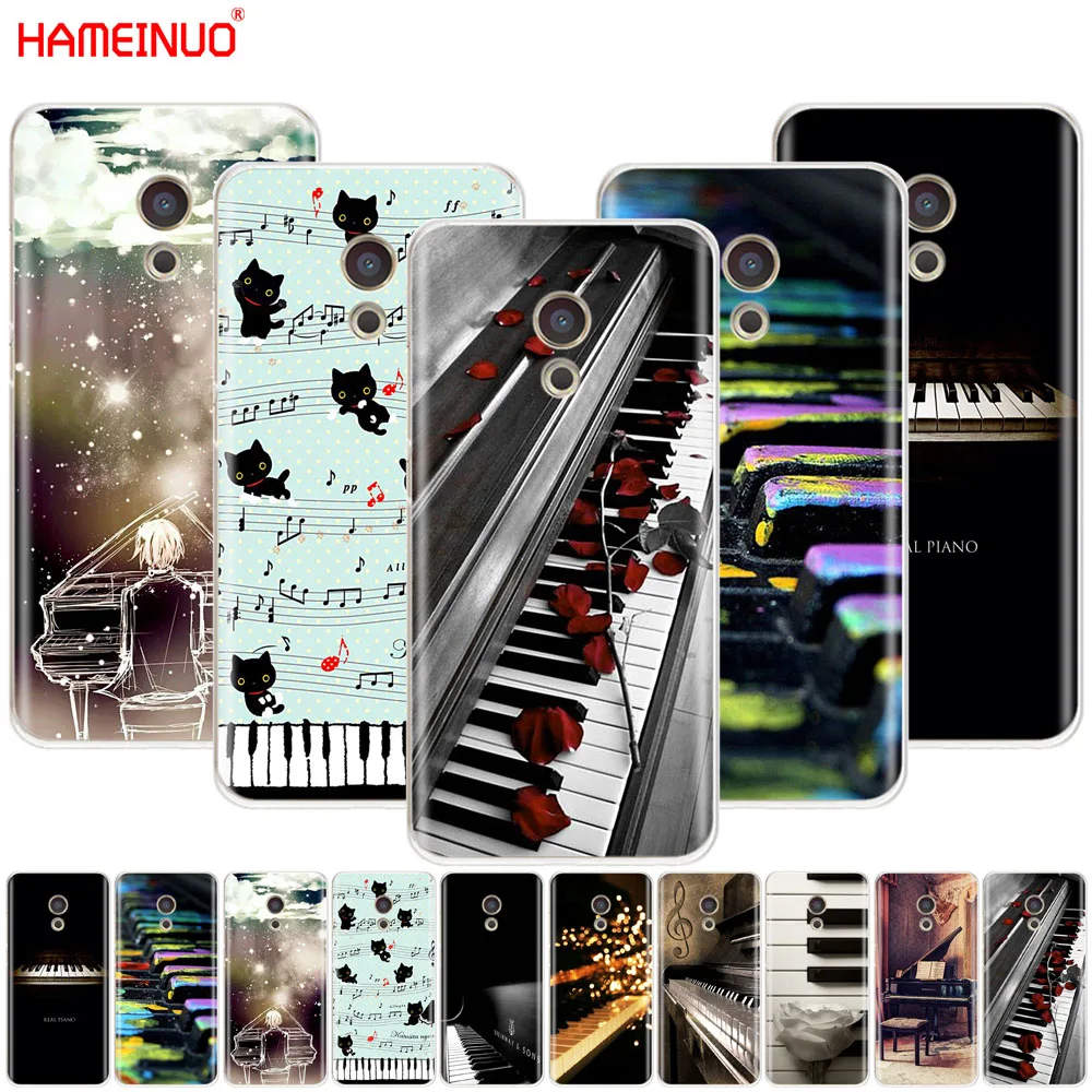 HAMEINUO Музыкальные клавиши пианино крышка чехол для телефона Meizu M6 M5 M5S M2 M3 M3S MX4 MX5 MX6