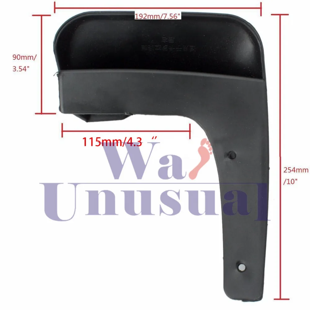 4 шт. брызговики для Toyota Corolla 2008 2009 2010 2011 2102|Аксессуары GPS| |