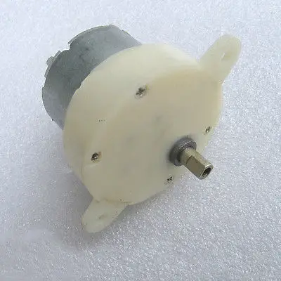 

S40K PP Plastic Eletric Mini Motor Speed Slowing DC12V Gear Motors 27rpm