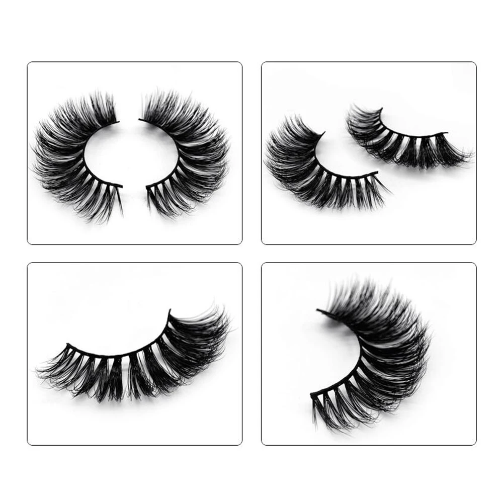 Dighealth Makeup Lashes 3D Mink False Eyelashes Natural Long Faux Cils Wimpers Magnetique Thick Eyelash Extension Supplies | Красота и