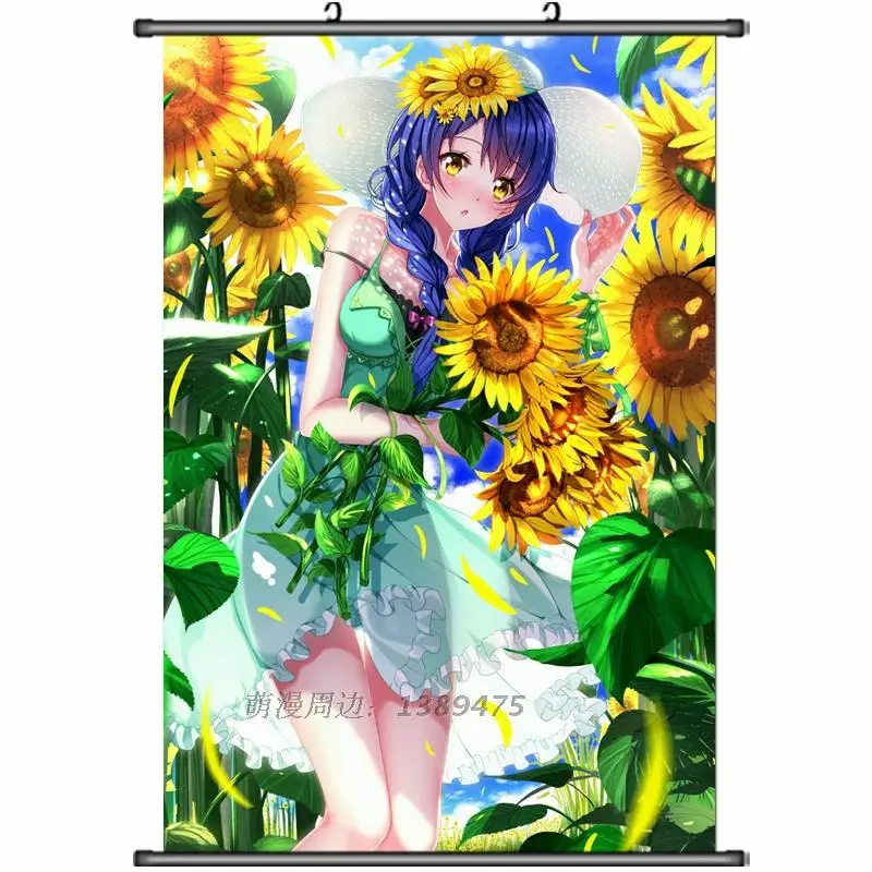 Японское аниме Shokugeki no Soma Megumi Tadokoro & Rei Kawashima домашний декор настенные прокрутки