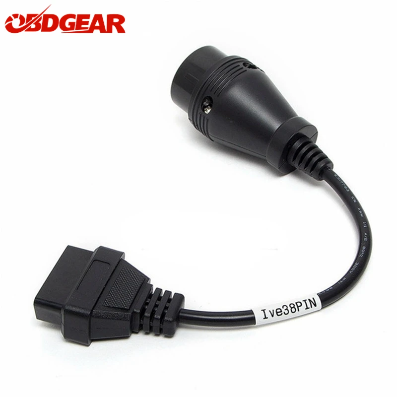 OBD2 Диагностический кабель для IVECO 38Pin разъем 16Pin женский грузовик инструмент