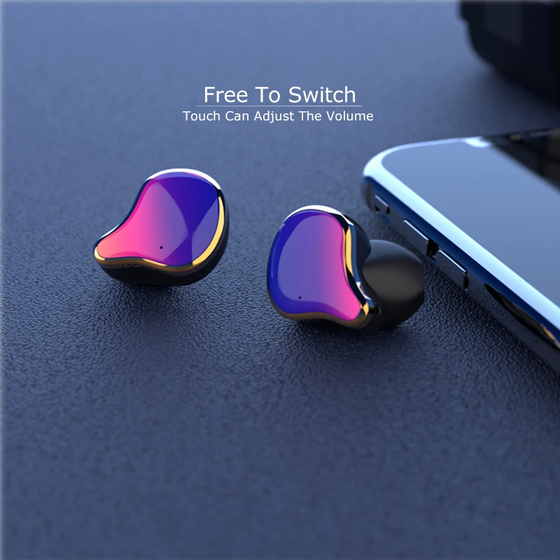 Беспроводная bluetooth гарнитура Inear TWS стереонаушники для смартфонов Android с зарядным