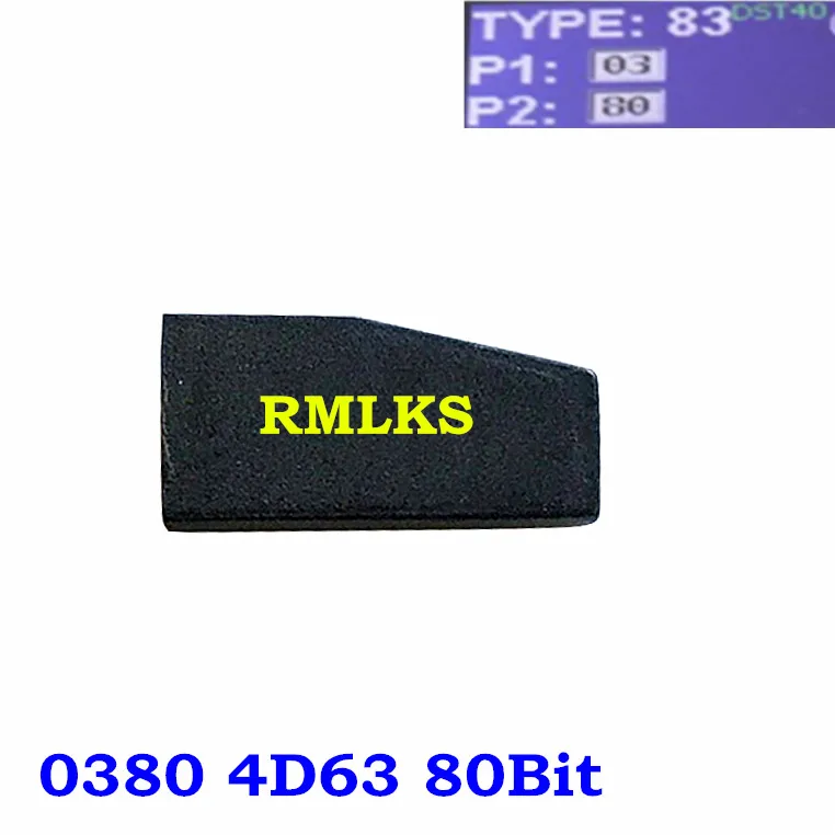 

4D63 80 Bit Transponder Key Chip for Ford For Lincoln For Mazda ID83 Carbon Chip H92 PT Car Key Chip Blank