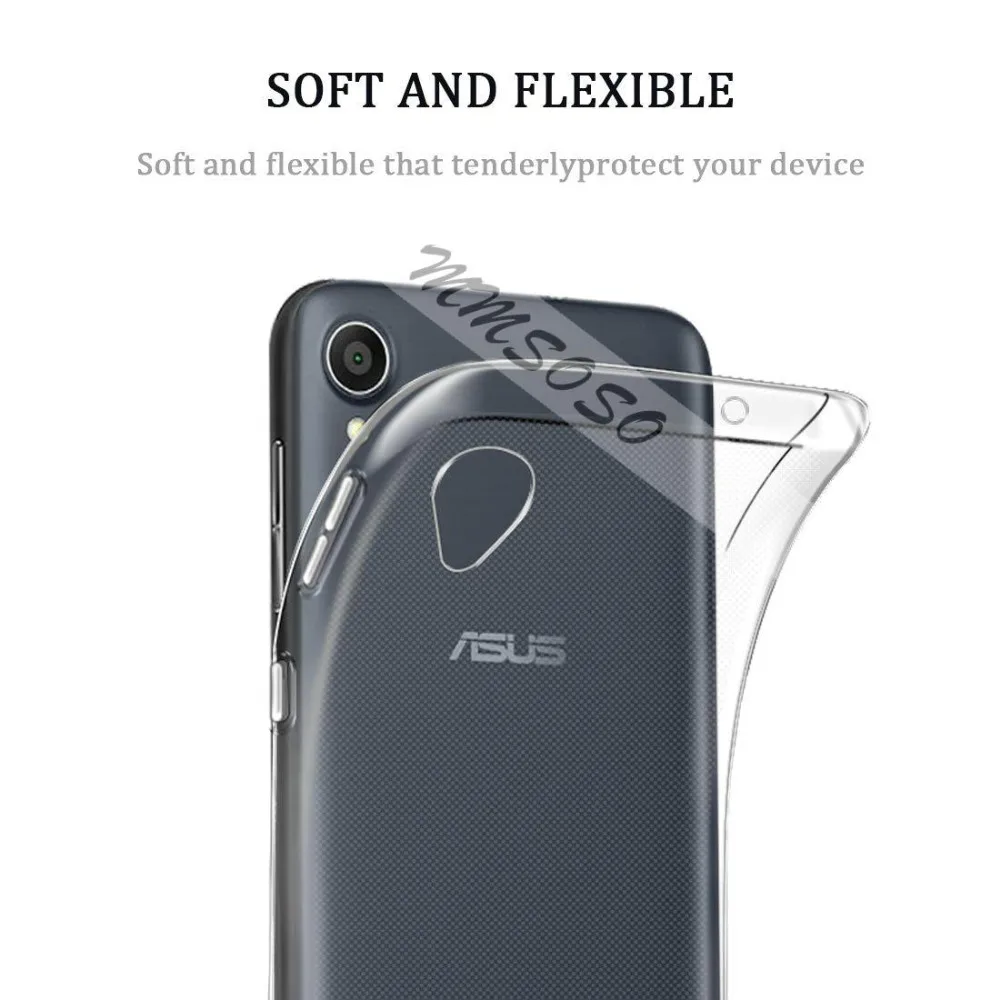 Чехол для Asus ZenFone Live L2 ZA550KL мягкий силиконовый чехол из ТПУ телефона ASUS ZA ZA550 550KL KL
