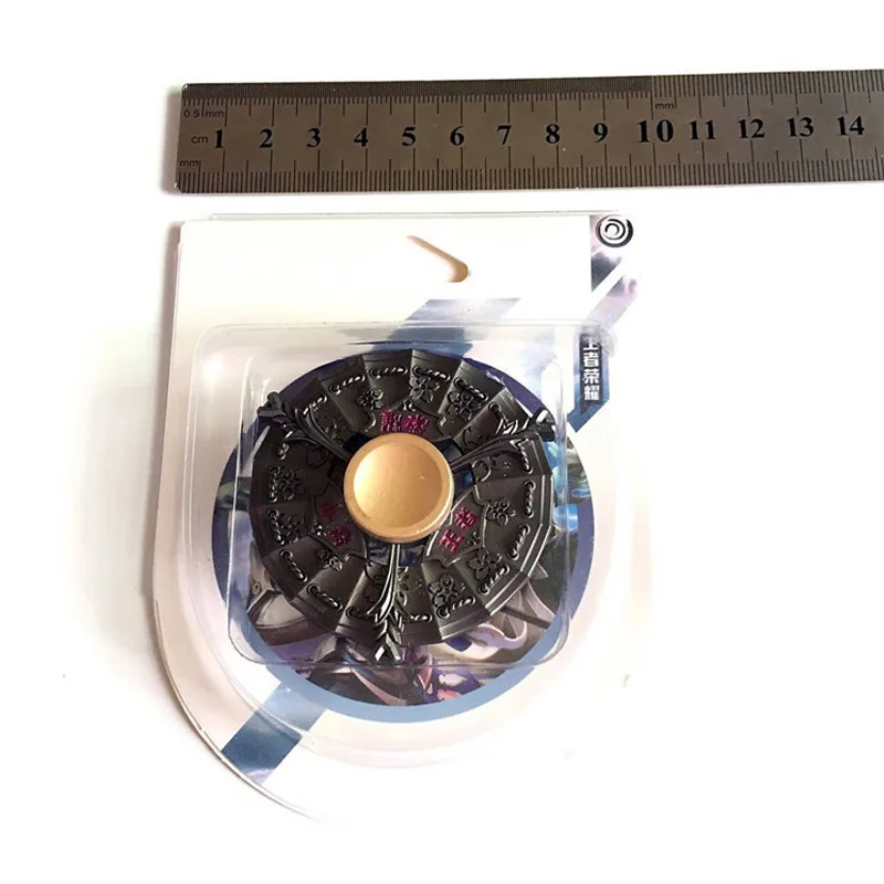 Черного и золотого цвета Джо металлический фиджет Спиннер цинковый сплав