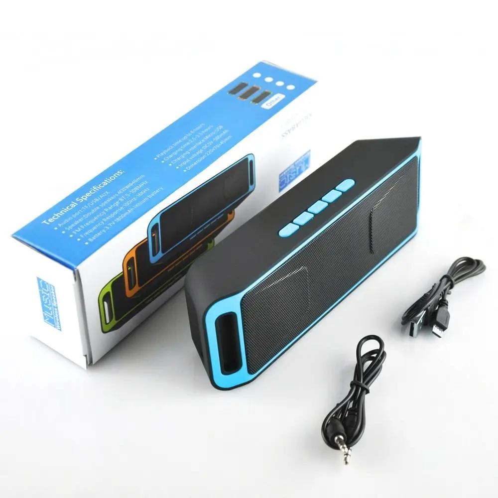Беспроводная Bluetooth Колонка 208 сабвуфер Usb колонка mp3 плеер портативный динамик