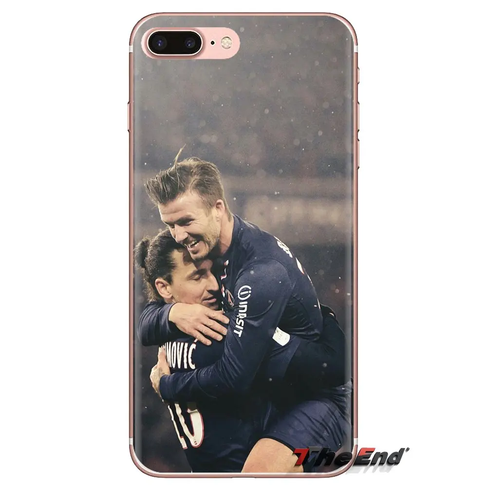 For iPod Touch Apple iPhone 4 4S 5 5S SE 5C 6 6S 7 8 X XR XS Plus MAX Transparent Soft Shell Covers Zlatan Ibrahimovic |