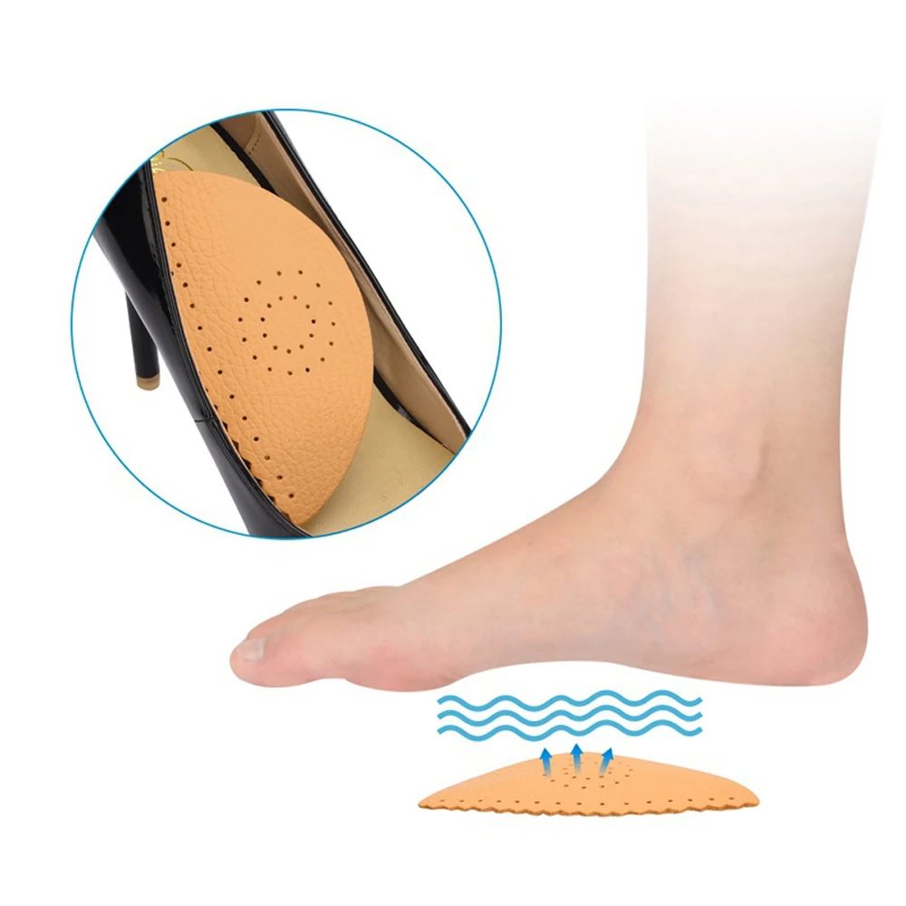 Demine кожаные подкладки для поддержки свода стопы плоскостопия ортопедические