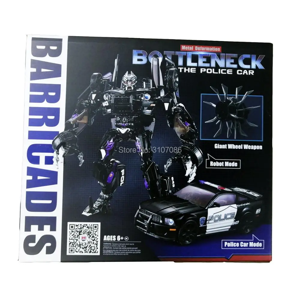 Barricade трансформация LS-02 LS02 MPM05 MPM-05 фильм полиции MP сплав металл негабаритных коллекция ко фигура Робот Игрушки