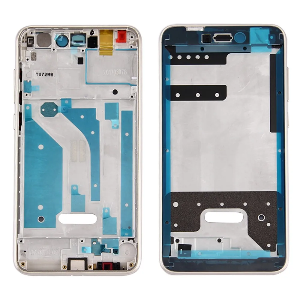 iPartsBuy for Huawei Honor 8 Lite / P8 lite 2017 Front Housing LCD Frame Bezel Plate |