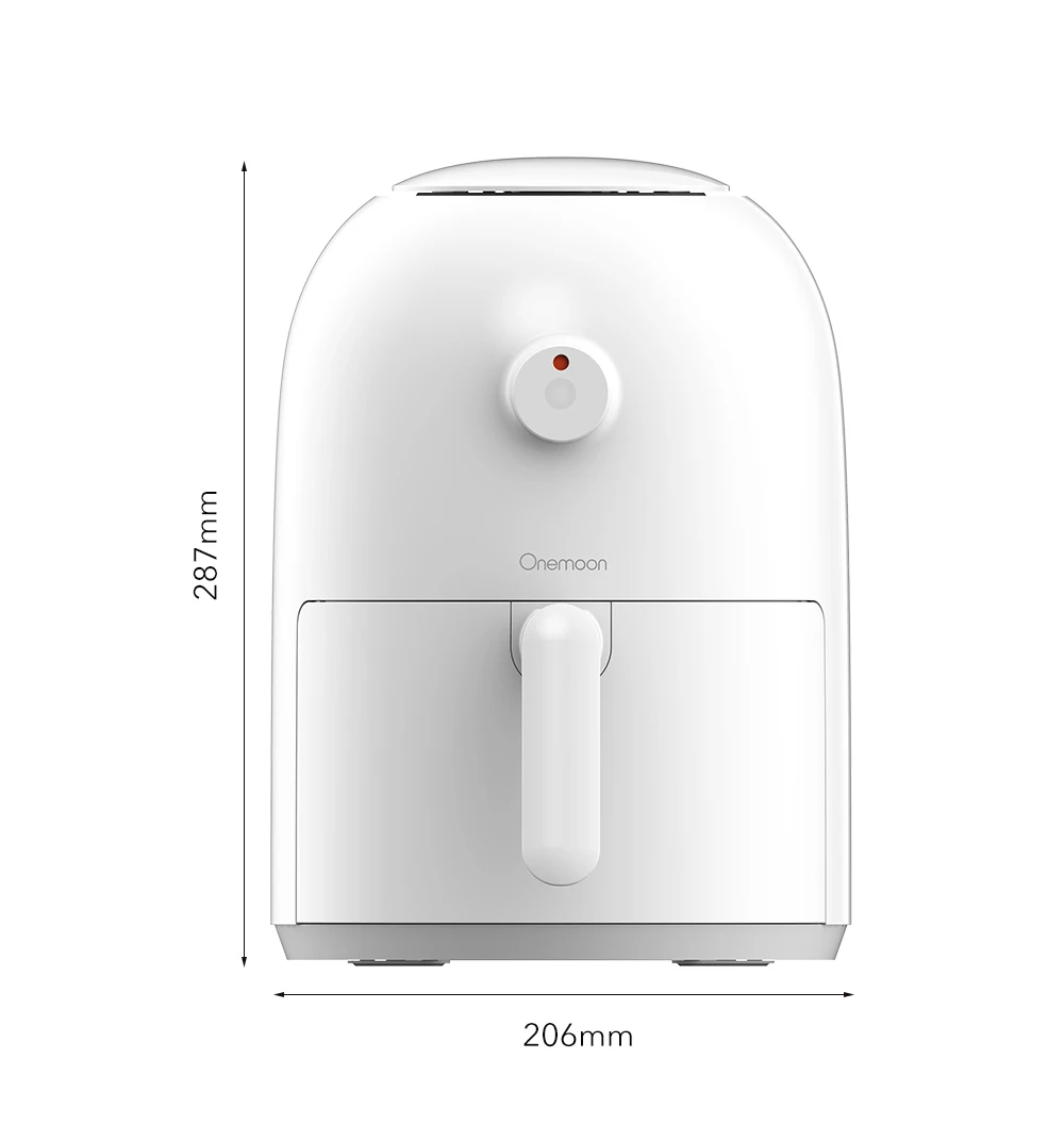 Xiaomi Onemoon 2L воздушная фритюрница Интеллектуальный без паров электрический прибор для нарезки фри