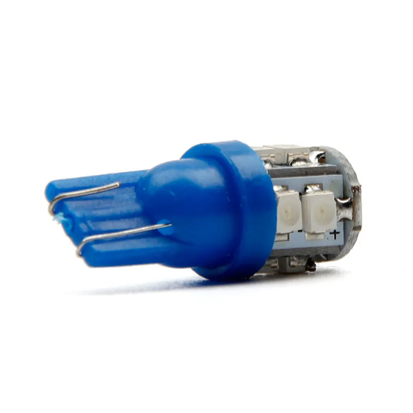 1X теплый белый T10 10 SMD автомобиль боковой Клин Светодиодные лампы W5W 194 168 2825 P30