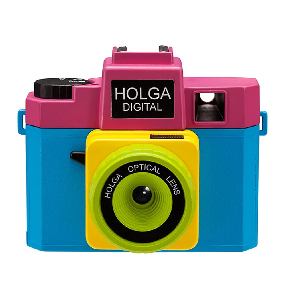 Holga цифровая Камера ретро ЛОМО фильтр Стиль с горячий башмак F2.8 f8.0 диафрагма 8MP 1/3.