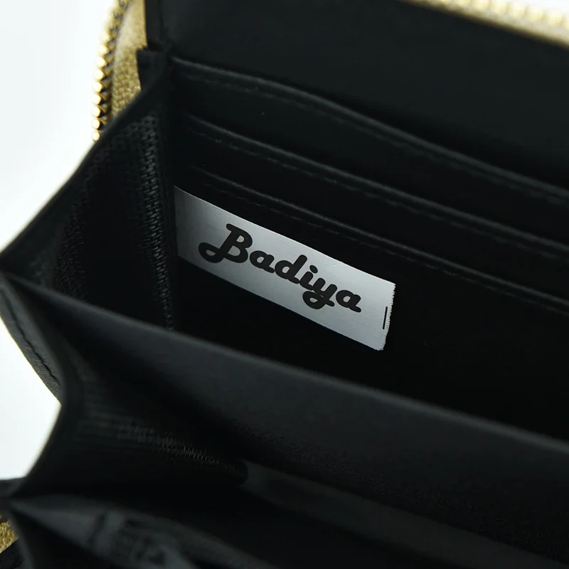 Badiya мультфильм с фруктовым принтом дамы визитница кошелек из искусственной кожи