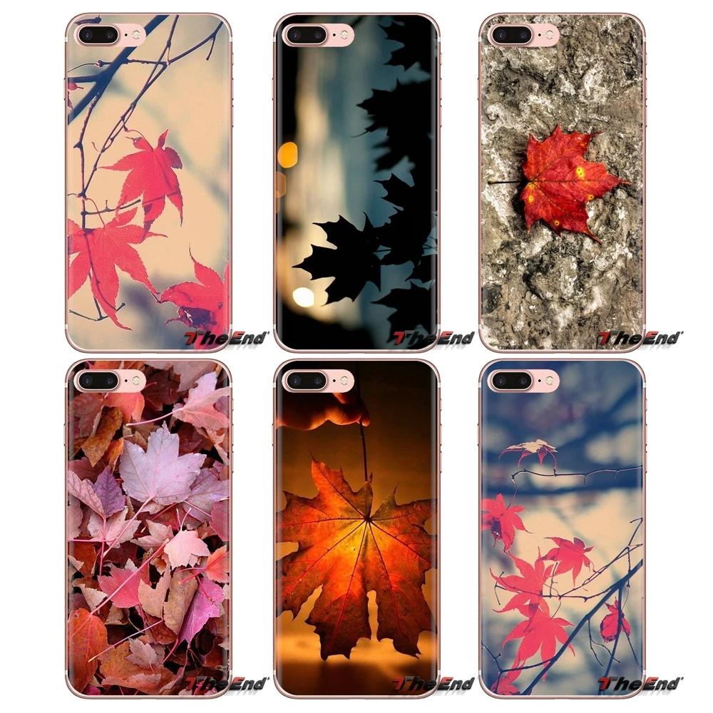 Для iPod Touch Apple iPhone 4 4S 5 5S SE 5C 6 6S 7 8 X XR XS Plus MAX мягкий прозрачный чехол осенний с