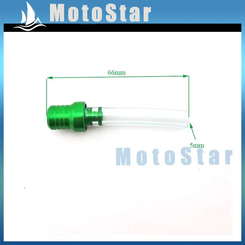 Зеленый 11 мм рычаг переключения передач ручки вентиль клапан для китайской ямы