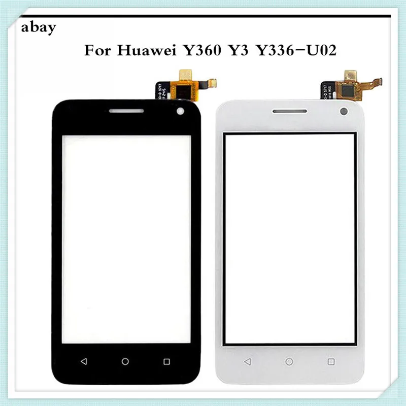 4 0 дюймовый новый сенсорный экран дигитайзер для HUAWEI Y336 Y3 U02 Y360 дисплей запасные