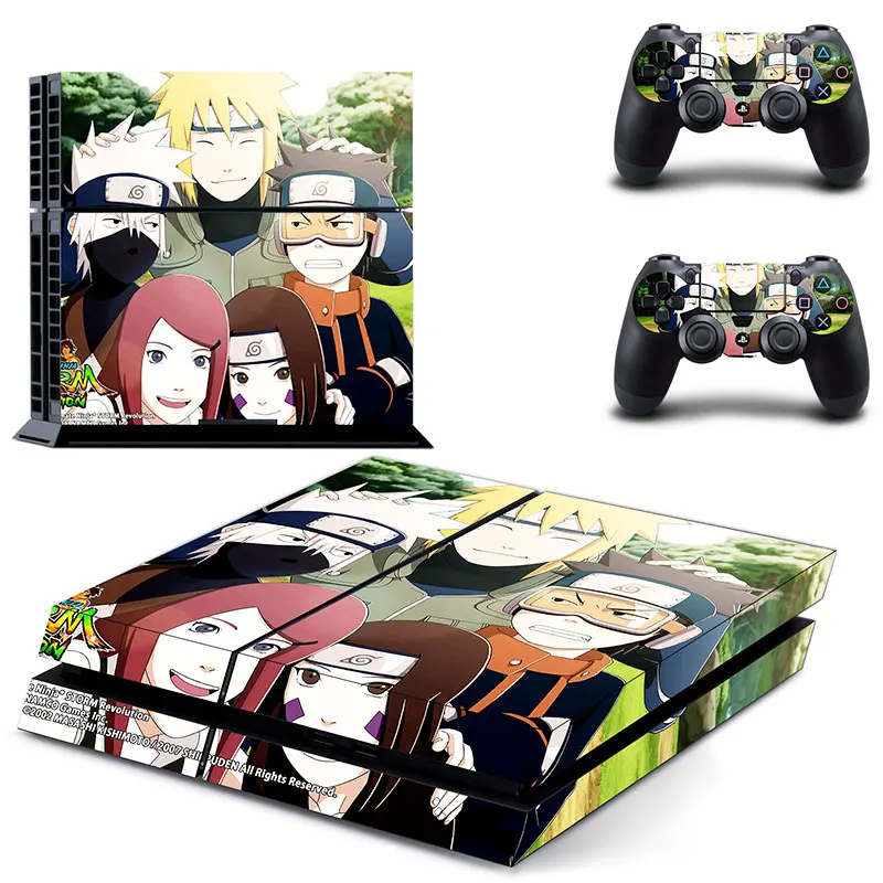 Naruto Play Station 4 ps4 skin sticker for Sony stickers Console and 2 controller skins vinyl pegatinas switch | Электроника