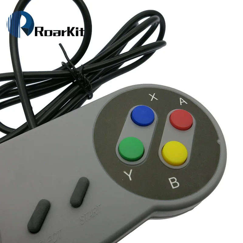 USB контроллеры геймпады ПК Джойстик Raspberry pi 3 Замена для Super Nintendo SF SNES Windows MAC |