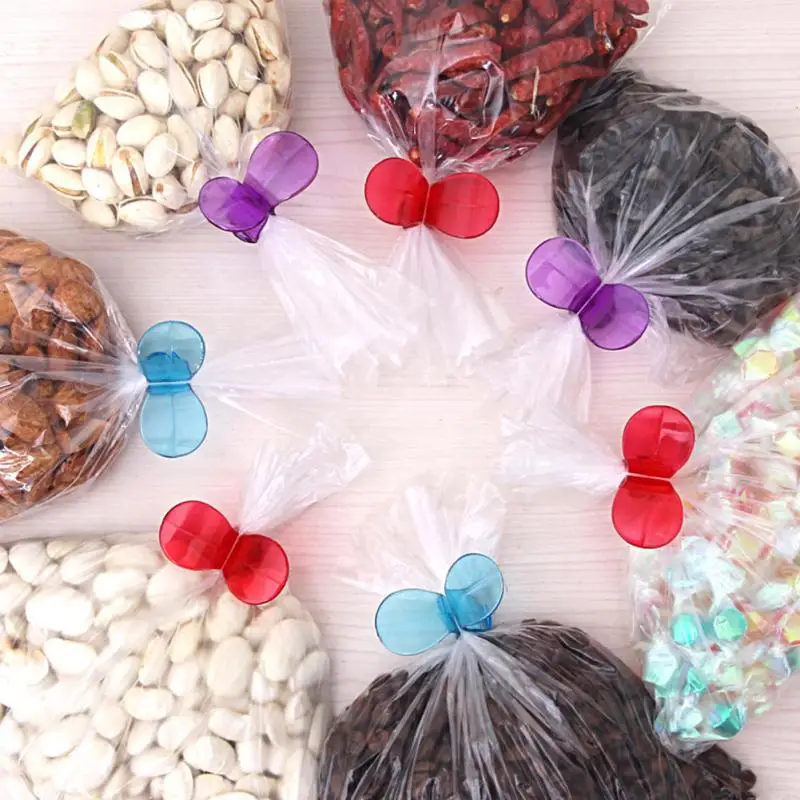 PP Пластик Еда сумка герметизации клип закуски посылка герметичный освежающий |