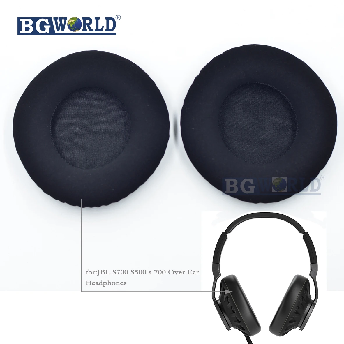 BGWORLD обновление амбушюры Подушка для наушников Наушники JBL CUFFIE SYNCHROS S700 S500