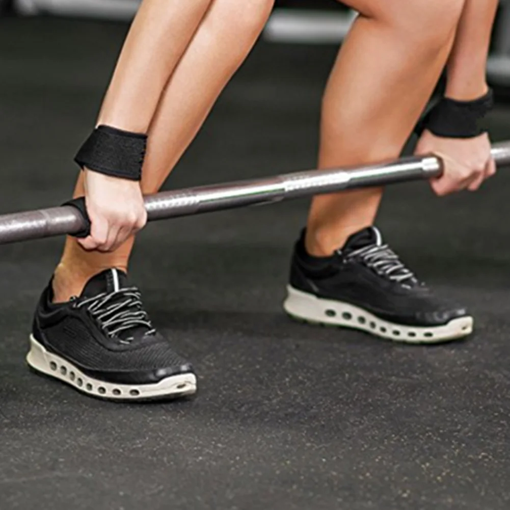 1 пара Бодибилдинг Тяжелая атлетика неопрен мягкий запястье бретели для нижнего