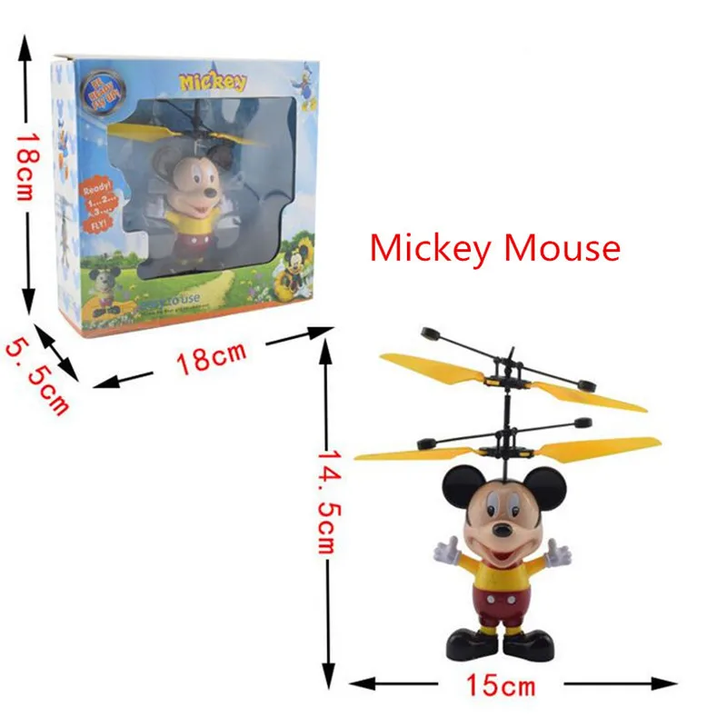 Fly Minion мигающий Вертолет ручной контроль RC игрушка индукционный вертолет мини