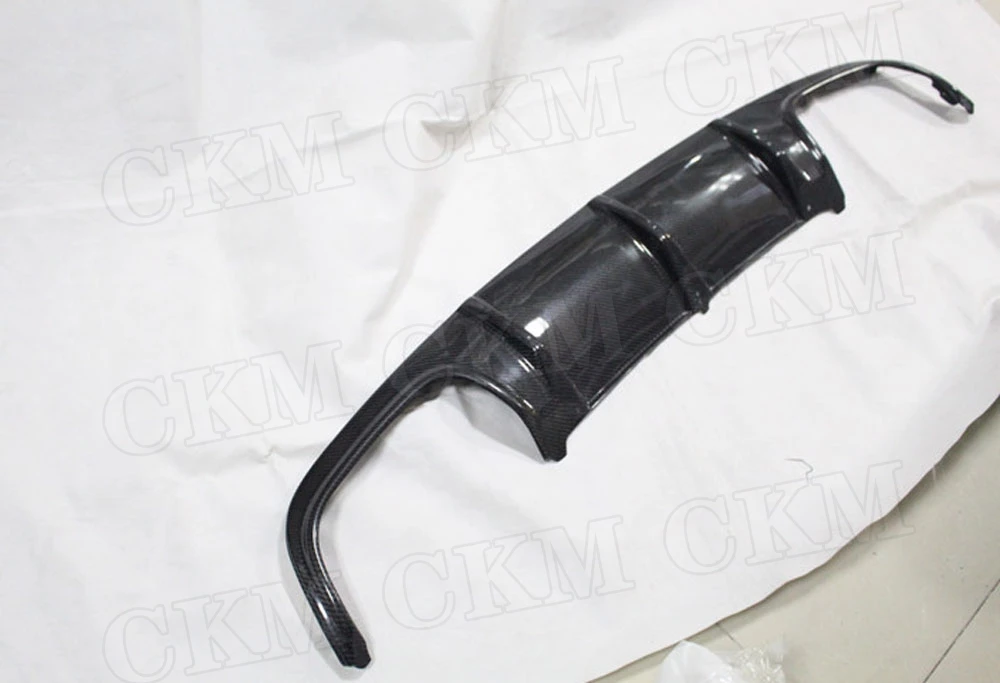 Задний диффузор для губ из углеродного волокна для Mercedes Benz C Class W204 C63 AMG 2008 2009 2010 2011 FRP автомобильный бампер