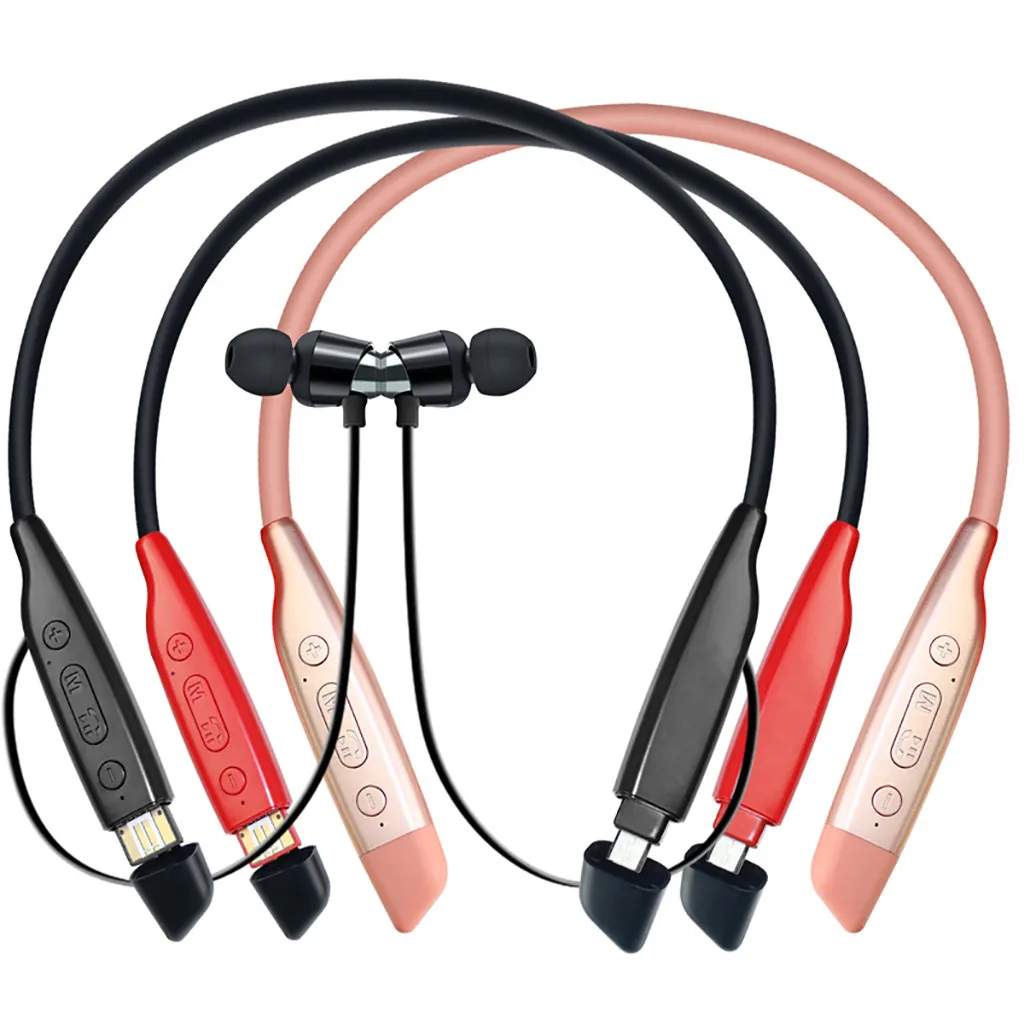 Многофункциональные Bluetooth спортивные наушники многофункциональные вставные с